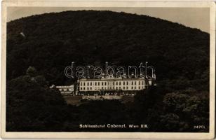 1930 Vienna, Wien, Bécs XIX. Schlosshotel Cobenzl / castle hotel