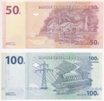 Kongó 2007. 50Fr + 100Fr T:I
Congo 2007. 50 Francs + 100 Francs C:UNC