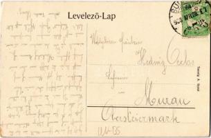 1908 Budapest V. Szabadság tér, City kávéház. Taussig A. 5899