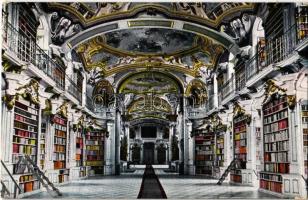 Admont, Stifts-Bibliothek / monastery, interior, library (gluemark)