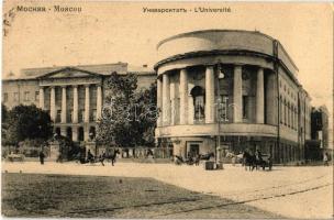 1907 Moscow, Moskau, Moscou; LUniversité / University. Knackstedt & Näther Lichtdruckerei