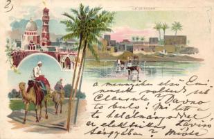 1899 Ile de Rodah Litho