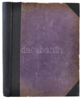 1898 Sport im Bild. c. sportújság majdnem komplett évfolyama bekötve, sok képpel / Sports magazine a...