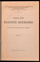 Gangel Judit: Rozsnyó műemlékei. Budapesti Király Magyar Pázmány Péter Tudományegyetem Művészettörté...