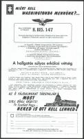 1984 Tüntetünk Washingtonban, az American Hungarian Action Committee plakátja amerikai magyar tüntet...