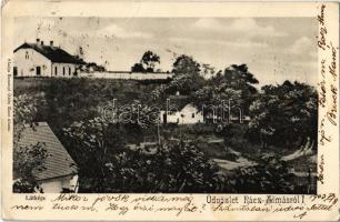 1903 Rácalmás, Rácz-Almás; látkép, nyaraló. Kiadja Reményi Ödön (EB)