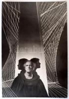 1930 Angelo (1894-1974): Poeta Profana, hátoldalon pecséttel jelzett fotó, kartonon, 39×26 cm