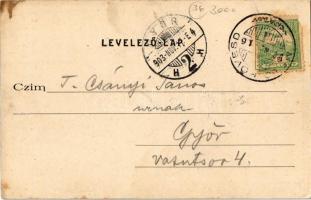 1903 Mezőkövesd, Fő utca, Római katolikus templom. Kiadja Balázs Ferenc (fl)