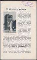 cca 1930 Körutazás a Keletre. Cosulich line hajótársaság ismertetője