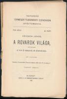 Fodor József, Paszlavszky József (szerk.): Népszerű természettudományi előadások gyűjteménye. 3. füz...