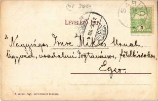 1906 Sarud, Plébánia. Kiadja a Fogyasztási Szövetkezet