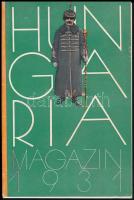 1931 Hungária magazin. Turistáknak szóló kiadvány 37p.
