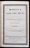 Schiller's Sämtliche Werke. Vollständige Ausgabe in Eingem Bande. 
München, Stuttgart und Tübi...