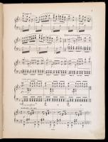 cca 1860 Pietro Mascagni: Cavalleria Rusticana kotta egészvászon kötésben