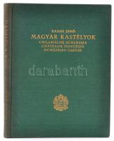 Rados Jenő: Magyar kastélyok. Bp., 1939. Műemlékek Orsz. Biz. Kiadói egészvászon kötésben, jó állapotban