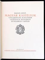 Rados Jenő: Magyar kastélyok. Bp., 1939. Műemlékek Orsz. Biz. Kiadói egészvászon kötésben, jó állapo...