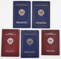 5 db magyar útlevél