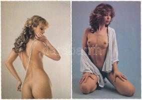 11 db MODERN erotikus motívumlap / 11 modern erotic motive postcards
