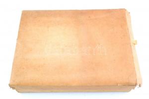 Régi üveg karácsonyfadíszek teli,eredeti dobozban