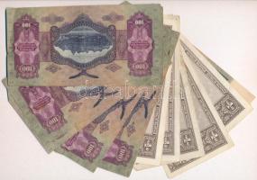 Vegyes 16db-os pengő bankjegy tétel T:III