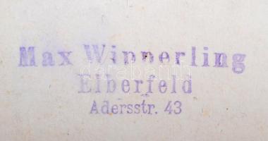 cca 1900 Románia. I. Károly király híd Cernavodánál Pecséttel jelzett fotó / Romania King Carol brid...