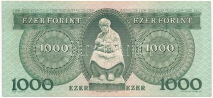 1983. november 10. 1000Ft "B" T:III 
Adamo F45