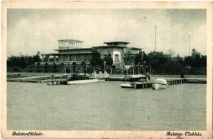 1925 Balatonföldvár, Balaton Clubház, motorcsónak (fl)