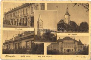 33 db főleg régi magyar és történelmi magyar városképes lap, közte pár modern; vegyes minőség / 33 m...