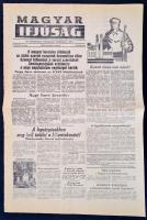 1956 a Magyar ifjúság forradalmi lap 1. évf. 2. lapszáma (nov. 2.), érdekes hírekkel