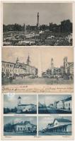 31 db főleg régi magyar és történelmi magyar városképes lap, közte pár fotó és modern lap; vegyes mi...