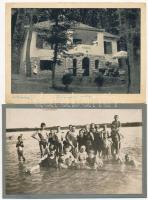 31 db főleg régi magyar és történelmi magyar városképes lap, közte pár fotó és modern lap; vegyes mi...