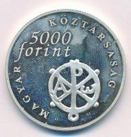 2004. 5000Ft Ag "Pécsi ókeresztény sírkamrák" T:PP ujjlenyomat Adamo EM193