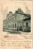 1901 Nagyvárad, Oradea; Posta hivatal. Kiadja Helyfi László / Postamt / post office (fl)