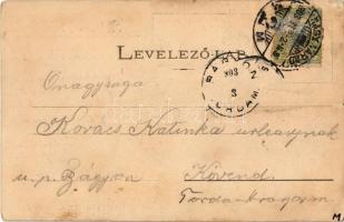 1903 Nagyvárad, Oradea; Pénzügyi palota, üzlet. D. K. F. E. 20. / Financial Palace, Palace of Financ...