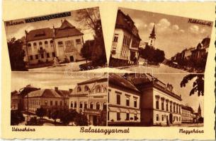 Balassagyarmat, Múzeum, Rákóczi út, Városháza, Megyeháza