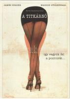 6 db MODERN erotikus motívumlap, reklámlapok / 6 modern erotic motive postcards, advertisement cards