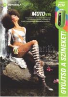 6 db MODERN erotikus motívumlap, reklámlapok / 6 modern erotic motive postcards, advertisement cards