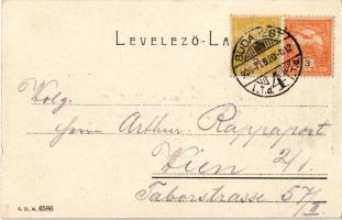 1906 Budapest VIII. Kerepesi út és József körút keresztezése (Blaha Lujza tér), Kartschmaroff A. fél...