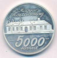 2010. 5000Ft Ag "Erkel Ferenc születésének 200. évfordulója" T:1 (eredetileg PP) ujjlenyom...