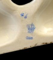 Lippelsdorf GDR Napóleon figura, kézzel festett, jelzett, apró kopásokkal, m: 19,5 cm