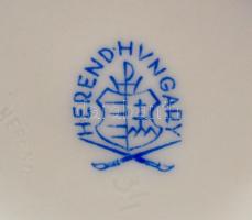 Herendi Eton mintás porcelán váza, kézzel festett, jelzett, hibátlan, m: 14,5 cm