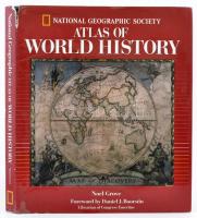 Grove, Noel: Atlas of world History, National Geographic. Washington, 1997, National Geographic Society. Kiadói kartonált kötés, sérült papírborítóval, jó állapotban.