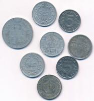 Románia 1942-1995 5L (8xklf) T:2-3
Romania 1942-1995. 5 Lei (8xdiff) C:XF,VF