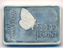 2010. 5000Ft Ag "Őrségi Nemzeti Park" T:1 (eredetileg PP) ujjlenyomat Adamo EM228