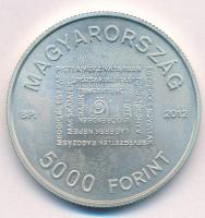 2012. 5000Ft Ag "Örkény István születésének 100. évfordulója" T:BU ujjlenyomat Adamo EM247