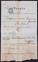 5 db okmánybélyeges irat