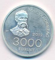 2012. 3000Ft Ag "Madách Imre" T:1 (eredetileg PP) ujjlenyomat kis patina Adamo EM245