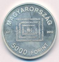 2012. 5000Ft Ag "Örkény István születésének 100. évfordulója" T:1 (eredetileg PP) ujjlenyo...