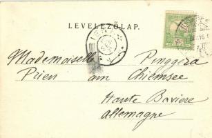 1901 Budapest, Margit híd. Divald Károly 416. sz. (EK)