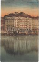 1917 Budapest V. Hotel Donaupalast, Dunapalota Ritz szálloda. Verlag A. Schumann